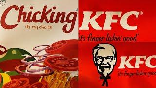 KFC vs Chicking - Fried Chicken, Strips, Popcorn, Wings and Fries