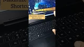 Maximize window Shortcut key for laptop #techteach #shorts #shortcutkey #laptop #computer