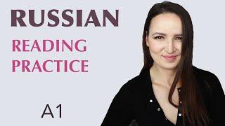 480. A1 Russian Reading Skills Practice