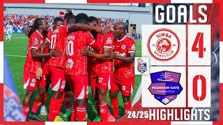 MAGOLI YOTE MNARA WA 4G TUKIMCHAKAZA FOUNTAIN GATE | FT SIMBA SC (4) VS FOUNTAIN GATE (0)