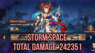 MLA - Minos Trial's Chaotic Spacetime event - Storm Space