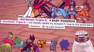 SALTY POKEMON SHOWDOWN NOOB CRIES SALTY TEARS! FUNNY POKEMON SHOWDOWN SALT