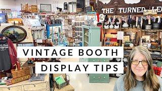 Vintage Booth Display Tips