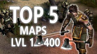 TOP 5 Maps to Level 1-400 - MU Online 2025 Webzen Gameplay