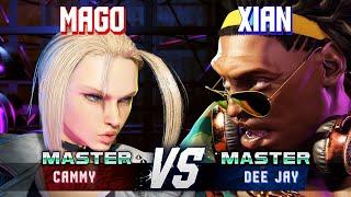 SF6 ▰ MAGO (Cammy) vs XIAN (Dee Jay) ▰ High Level Gameplay