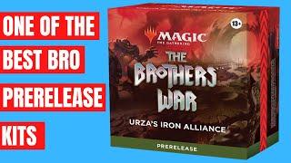 One Of The BEST The Brothers' War Prerelease Kit Openings - Urza's Iron Alliance #MTG