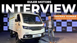 Interview: Saurav Kumar- Founder and CEO of Euler Motors