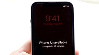 How To FIX iPhone Unavailable! (2023)