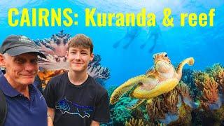 BETTER THAN I REMEMBER.  Kuranda railway/skyrail and Barrier Reef snorkeling