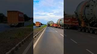 Volvo truck now Nagpur Haihway road cutting #shots #volvotruckvlogs #shorts #youtubevideo