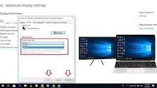 How to Change Refresh Rate of Windows 10 PC or Laptop