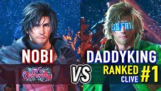 T8  NOBI (Clive) vs DADDYKING (#1 Ranked Clive)  Tekken 8 High Level Gameplay