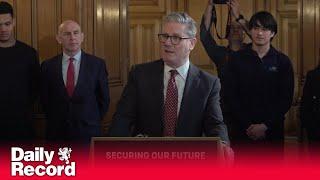 Keir Starmer claims defence sector offers ‘next generation of secure, well-paid jobs’