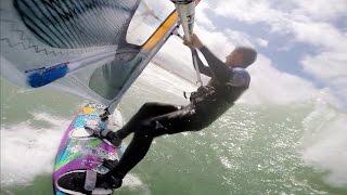 In front the waves – Windsurfing Wissant