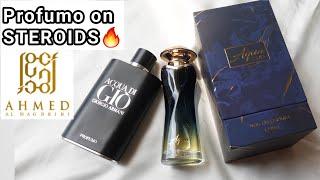 Armani Aqua di gio PROFUMO V/S Ahmed Maghribi AQUA OUD Perfume review & Comparison