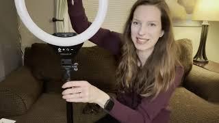 REVIEW UBeesize 12’’ Selfie Ring Light with 62’’ Tripod Stand for Video Recording＆Live Streaming