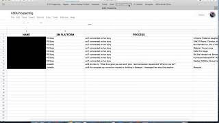 How to Create a Prospect Tracker