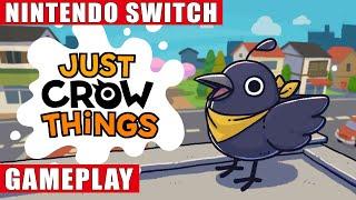 Just Crow Things Nintendo Switch Gameplay