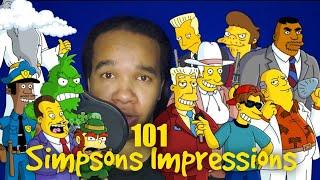 101 of the BEST Simpsons Impressions