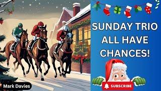 Horse racing tips for Sunday!