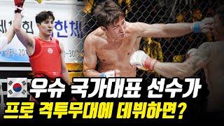 우슈 세계챔피언이 프로 격투무대에 데뷔하면? What if Wushu world champion makes his MMA debut?