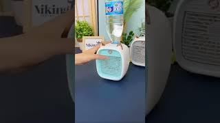 Portable Air Cooling Fan Mini Humidifier - Product Link in Comments & Description! #shorts #viral