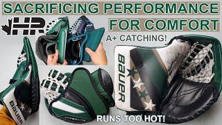 Comfort over performance. Bauer Hyperlite 2 hockey goalie catching glove review