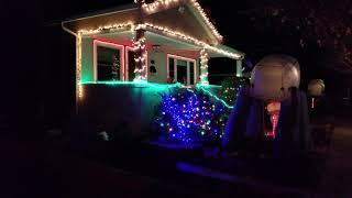 San Jose (Willow Glen) Christmas Decorations 2018 - Pt. 1