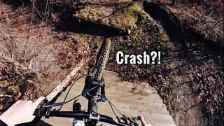 Bikepark Bodetal mit den Jungs. Crash?!