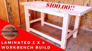 How To Build A DIY 2x4 Workbench for Under $100