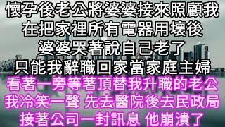 我跟老公在同一家公司就職懷孕後他想我辭職不要太拼還没来得及感動 轉頭搶了我客戶遞交我的停職申請「生完孩子後你就会當家庭主婦」 #心書時光 #為人處事 #生活經驗 #情感故事 #唯美频道 #爽文