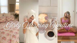 my pink princess / victoria's secret angel inspired morning routine 