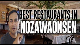 Best Restaurants and Places to Eat in Nozawaonsen mura, Japan