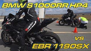 BMW S1000RR vs EBR 1190SX