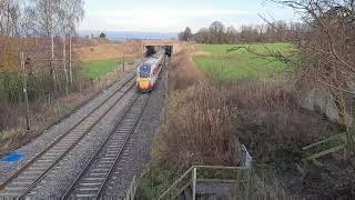 Northern express train at bridge 48