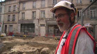 Des fouilles de l'Inrap autour de l'hôtel de ville d'Angoulême