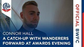 CONNOR HALL | A catch-up with Wanderers forward at awards evening