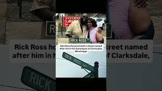 THEY NAMED A STREET AFTER RICK ROSS! Clarksdale Shows Major Love to the Biggest Boss!..#shorts