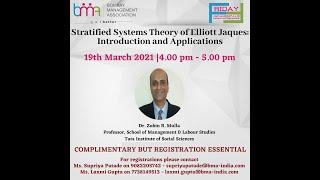 Stratified Systems Theory of Elliott Jaques: Introduction and Applications by Dr. Zubin R. Mulla