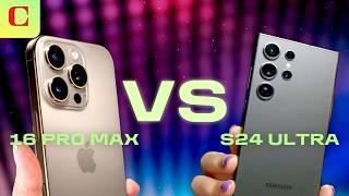 iPhone 16 Pro Max vs. Galaxy S24 Ultra: Spec Comparison