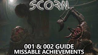 Scorn - 001 & 002 Achievement Guide (All Missable Achievements) - Sliding Puzzle Solution