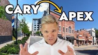 Why So Many People Are Moving To APEX NC Instead of CARY NC