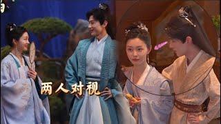 【BTS】It 's so sweetwhen #BaiJingting & #SongYi play on the scene!  | 長風渡 Destined