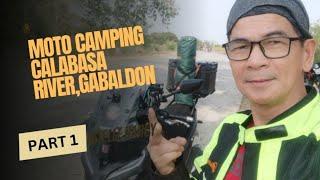 HONDA CLICK 150 GC | MOTO CAMPING #2 IN CALABASA PICNIC RIVER, GABALDON N.E.🫰