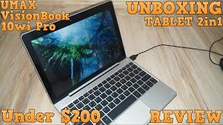 UMAX VisionBook 10wi Pro Unboxing