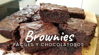 Brownies fáciles y chocolatosos - Paloma Casanave (Miss Cupcakes)