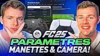 TUTO FC 25 - NOS RÉGLAGES CAMÉRAS & MEILLEURS PARAMÈTRES MANETTE ! #1