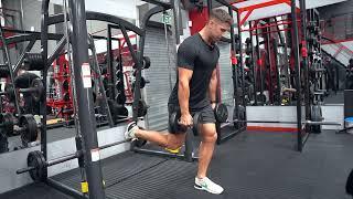 Bulgarian Split Squat (glutes focused) | The Fitness Maverick Online Coaching