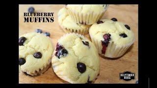 How to Make Blueberry Muffins   Lemon Blueberry Muffins Recipe   Eggless Blueberry Muffins Recipe