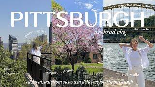 Pittsburgh Vlog | Duquesne Incline, Beautiful Waterfront Views, Fave Food Spots, and CMU Carnival